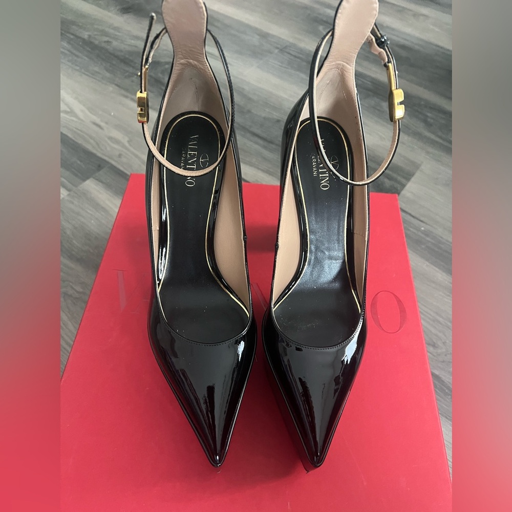 Valentino Patent Leather Platform